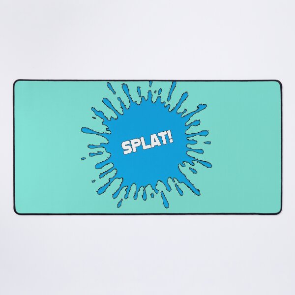 Item preview, SPLAT! Comic Pop Art Burst (blue) designed and sold by wobblyfrogs.