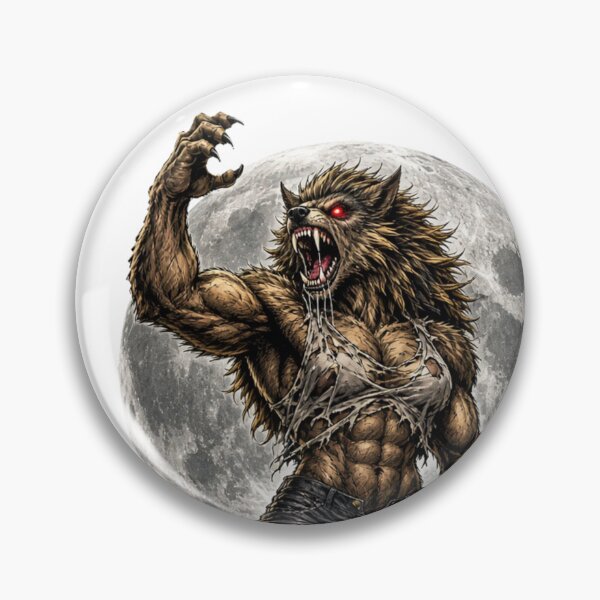 Item preview, Werewolf Full Moon Synthwave Retro designed and sold by JonelleTshirts.