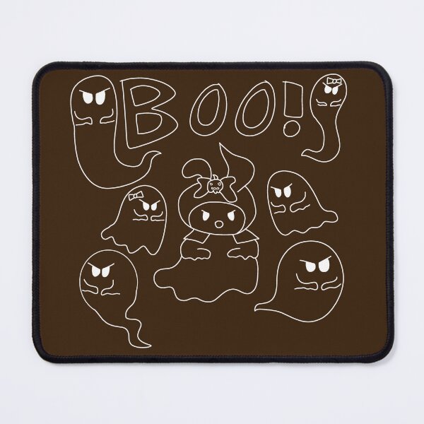 Item preview, My Melody the Ghost (w/ Fluffbottom, White Outline) designed and sold by WolfWhispersShop.