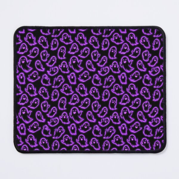 Item preview, Halloween Purple Ghost Line Pattern designed and sold by Derek Gillette.