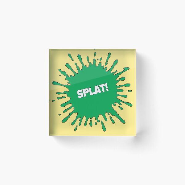 Item preview, SPLAT! Comic Pop Art Burst (green) designed and sold by wobblyfrogs.