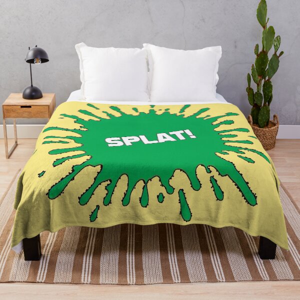 Item preview, SPLAT! Comic Pop Art Burst (green) designed and sold by wobblyfrogs.