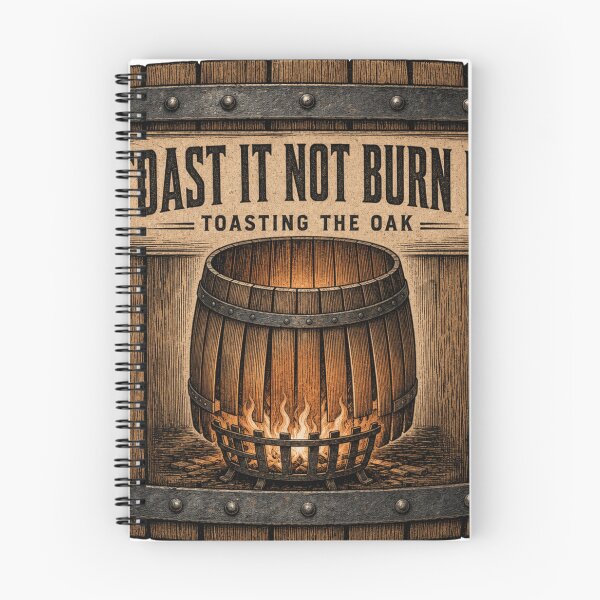 Item preview, Toast It Not Burn It Barrel Toasting Fire Basket Cooper Humor designed and sold by BoosterShop.