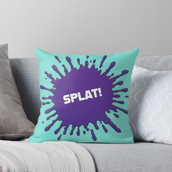 Artikelvorschau, SPLAT! Comic Pop Art Ausbruch (lila) entworfen und verkauft von wobblyfrogs.