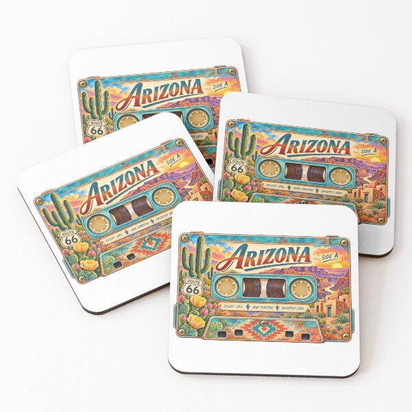 Item preview, Arizona Retro Cassette Tape designed and sold by Whimspired By Paxx.