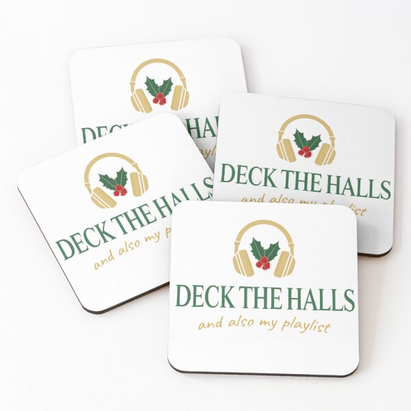 Item preview, Deck the Halls and Also My Playlist designed and sold by The Vault Shop.