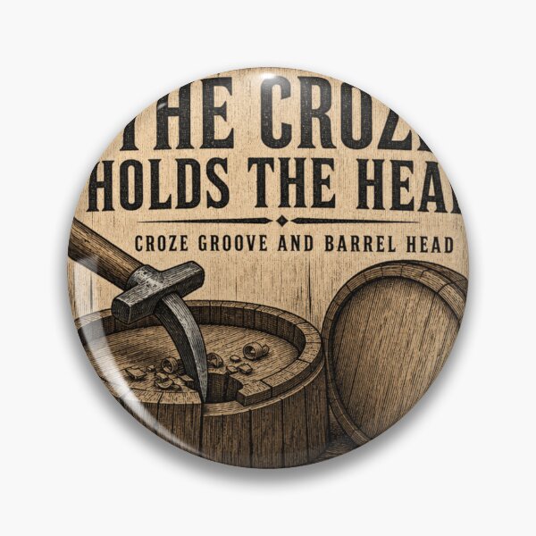 Item preview, The Croze Holds The Head Cooper Tools Barrel Head Groove designed and sold by BoosterShop.
