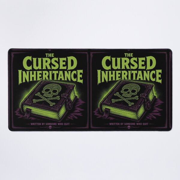 Item preview, The Cursed Inheritance Written By Someone Who Quit - Funny Shirt designed and sold by Geek Tracy Shop.