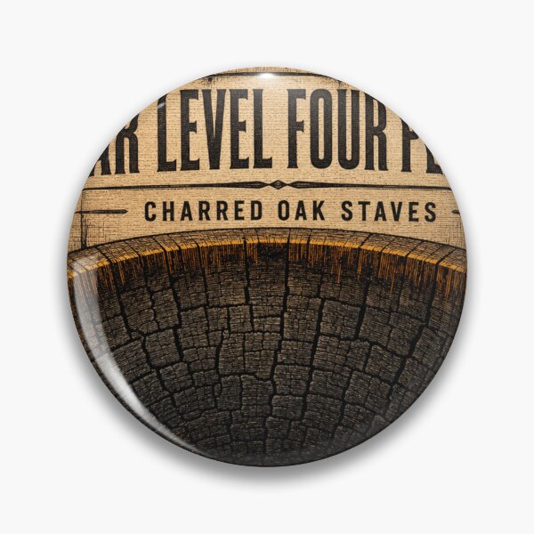 Item preview, Char Level Four Please Charred Oak Barrel Alligator Char Bourbon designed and sold by BoosterShop.