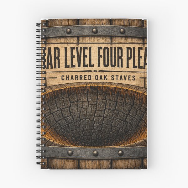 Item preview, Char Level Four Please Charred Oak Barrel Alligator Char Bourbon designed and sold by BoosterShop.