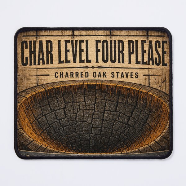 Item preview, Char Level Four Please Charred Oak Barrel Alligator Char Bourbon designed and sold by BoosterShop.