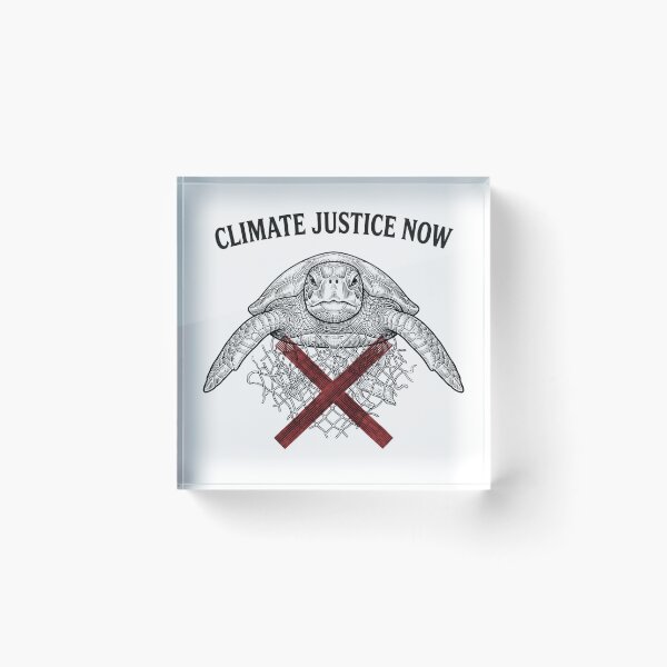 Item preview, Climate Justice Now Sea Turtle Graphic designed and sold by Owcomm.