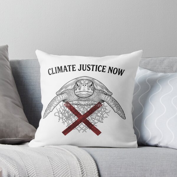 Item preview, Climate Justice Now Sea Turtle Graphic designed and sold by Owcomm.
