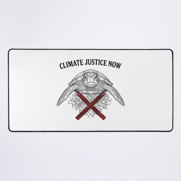 Item preview, Climate Justice Now Sea Turtle Graphic designed and sold by Owcomm.