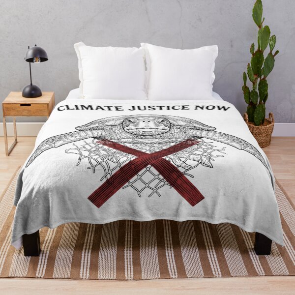 Item preview, Climate Justice Now Sea Turtle Graphic designed and sold by Owcomm.