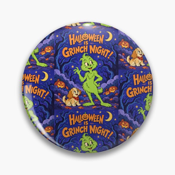 Item preview, Cute Green Monster Halloween Night Retro Illustration Halloween is Green Night designed and sold by AnnaAndVibes.
