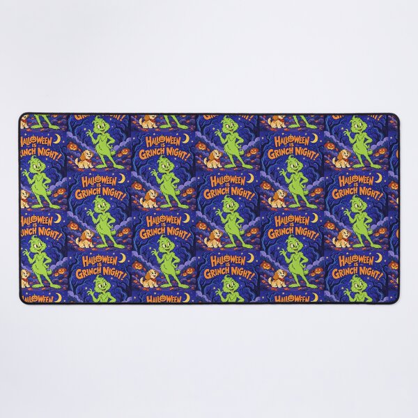Item preview, Cute Green Monster Halloween Night Retro Illustration Halloween is Green Night designed and sold by AnnaAndVibes.