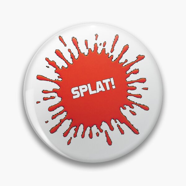 Item preview, ¡SPLAT! Explosión de arte pop cómic (rojo) designed and sold by wobblyfrogs.