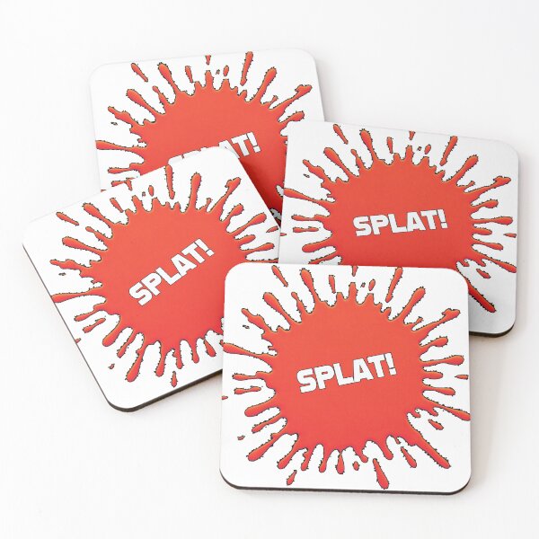 Item preview, SPLAT! Comic Pop Art Burst (red) designed and sold by wobblyfrogs.
