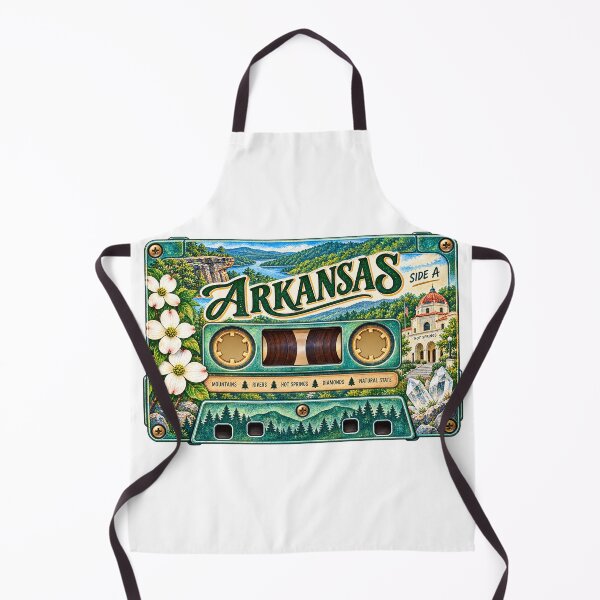 Item preview, Arkansas Retro Cassette Tape designed and sold by Whimspired By Paxx.