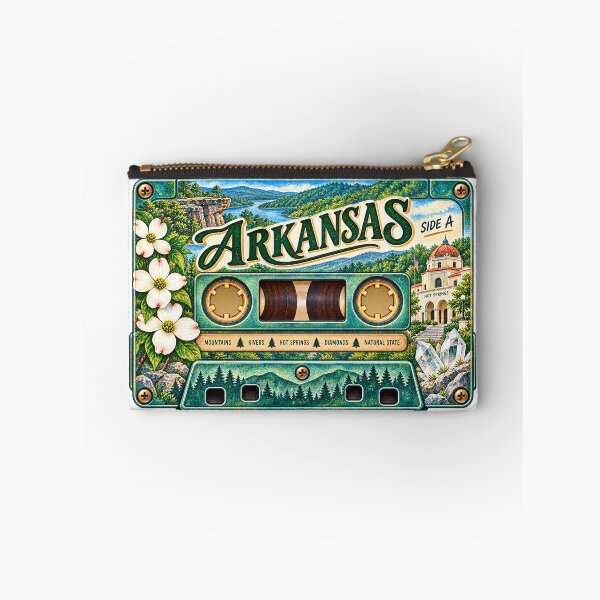 Item preview, Arkansas Retro Cassette Tape designed and sold by Whimspired By Paxx.