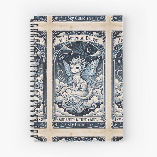 Item preview, Element Series: Air Drakeling - Screen Print designed and sold by WolfMoonPrintShop.