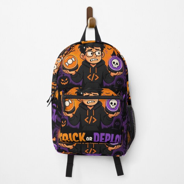 Item preview, Trick Or Deploy There Is No Candy Option - Funny Halloween Dev Shirt designed and sold by Geek Tracy Shop.