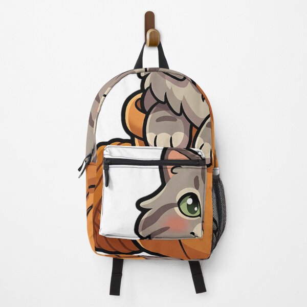 Item preview, Cozy Fluffy Kurilian Bobtail Cat Sitting in a Chunky Canvas Tote designed and sold by pumsquare.