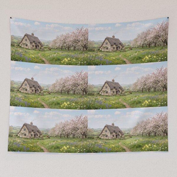 Item preview, Springtime Cottage Retreat designed and sold by amusefullife.