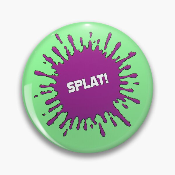 Item preview, ¡SPLAT! Explosión de arte pop cómic (violeta) designed and sold by wobblyfrogs.