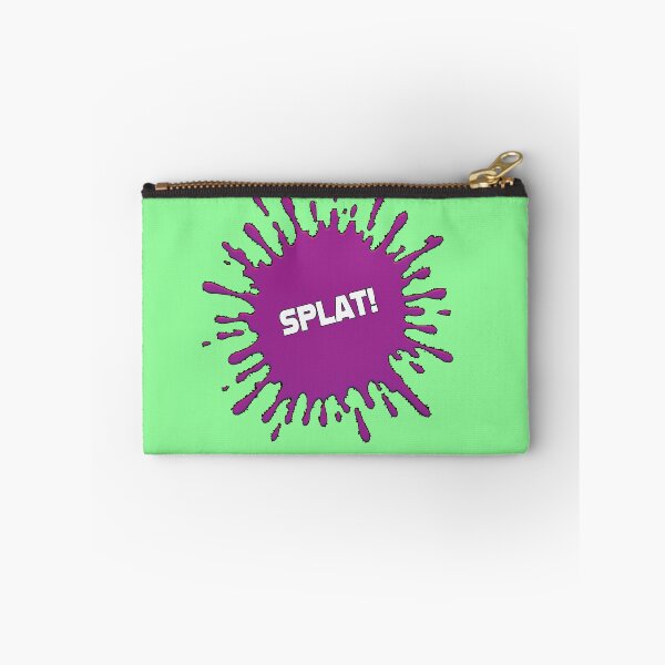 Artikelvorschau, SPLAT! Comic Pop Art Ausbruch (violett) entworfen und verkauft von wobblyfrogs.