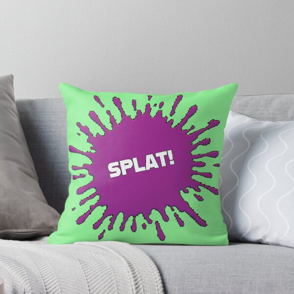 Artikelvorschau, SPLAT! Comic Pop Art Ausbruch (violett) entworfen und verkauft von wobblyfrogs.