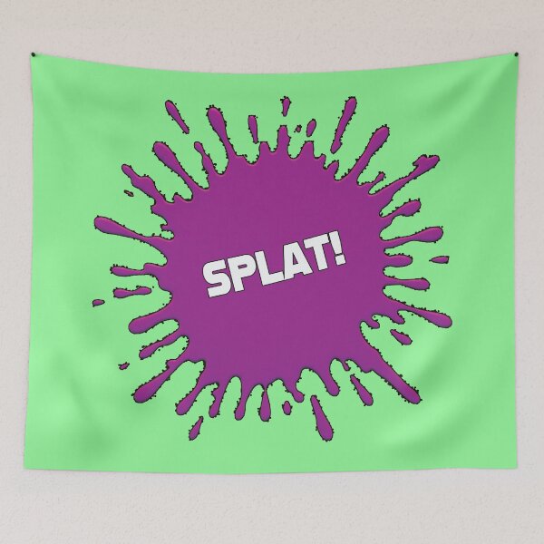 Item preview, SPLAT! Comic Pop Art Burst (violet) designed and sold by wobblyfrogs.