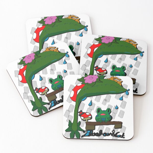 Item preview, Frog in the Rain designed and sold by BluePhoenixCat.