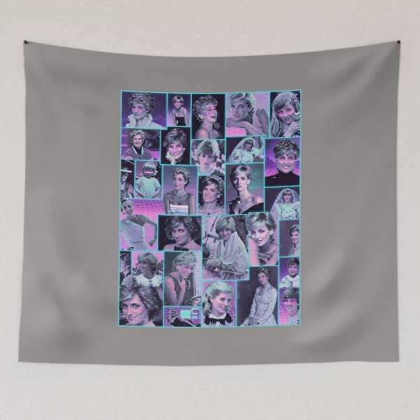 Item preview, Diana Iconic Moments Tribute Collage B&W-47 designed and sold by GregorsBaur.