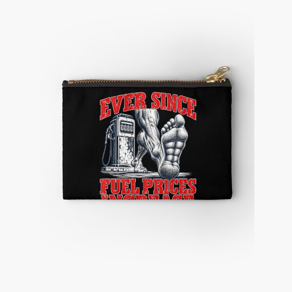 Item preview, Funny Ever Since Fuel Prices Increase Foot Humor Art designed and sold by elderberry.