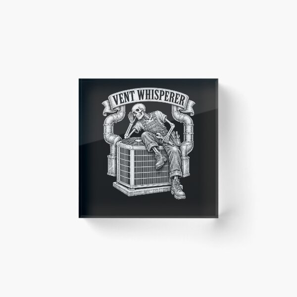 Item preview, Funny Vent Whisperer HVAC Technician Humor Art designed and sold by elderberry.