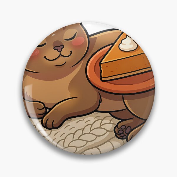 Item preview, Cozy Fluffy European Burmese Cat Curled Up Asleep on a Chunky Knitted Blanket designed and sold by pumsquare.