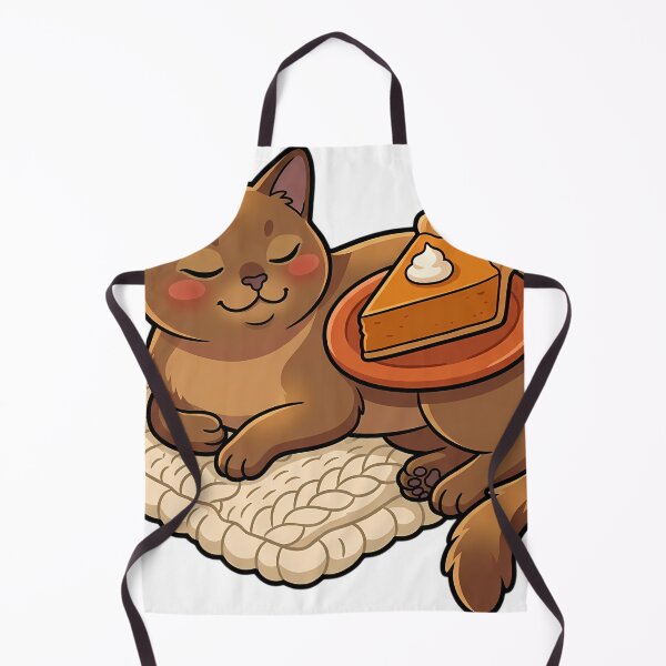 Item preview, Cozy Fluffy European Burmese Cat Curled Up Asleep on a Chunky Knitted Blanket designed and sold by pumsquare.
