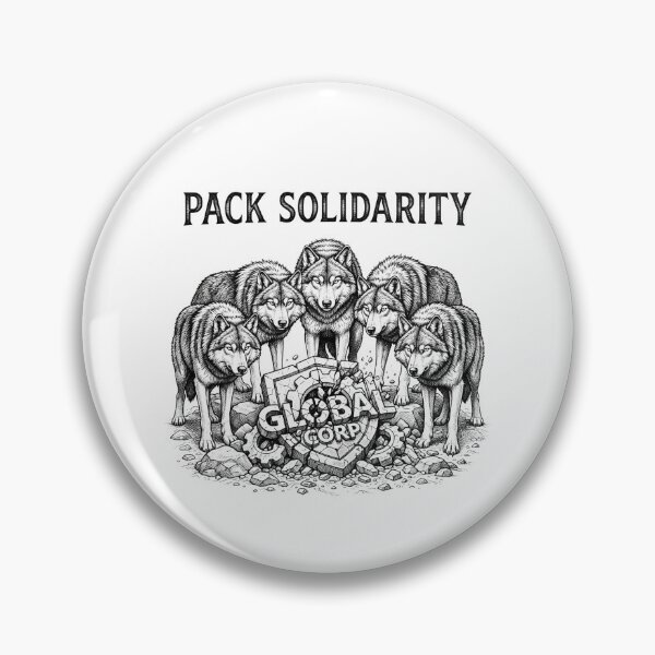 Item preview, Pack Solidarity Wolf Pack Global Corp Graphic designed and sold by Owcomm.