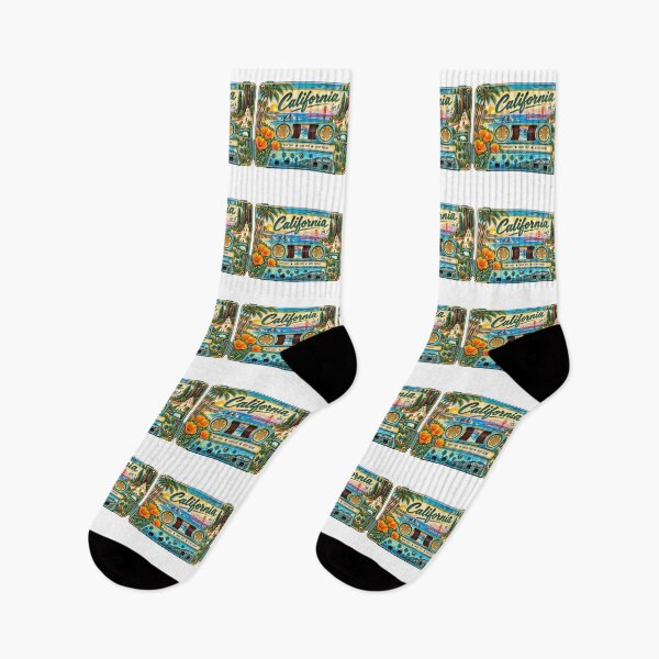 Item preview, California Retro Cassette Tape designed and sold by Whimspired By Paxx.