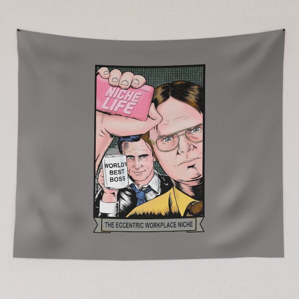 Item preview, Dwight Schrute & Michael Scott Office Fan Art-91 designed and sold by TomislKarlovic.