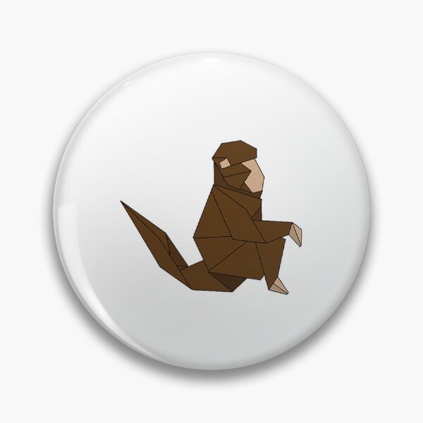 Item preview, Origami Monkey Paper Animal Nature Art Illustration designed and sold by rockshell92.