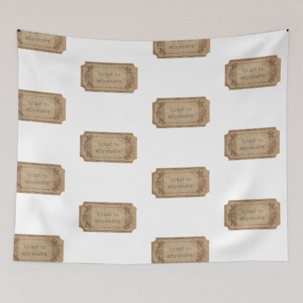Item preview, ticket to anywhere designed and sold by evachandler11.