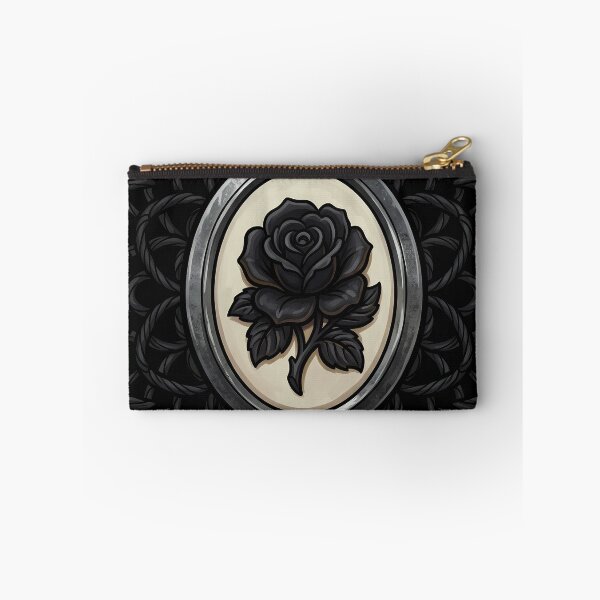 Item preview, Black Lace Occult Objet — Carved Cameo Medallion in a Lace Medallion designed and sold by IllumeInk.