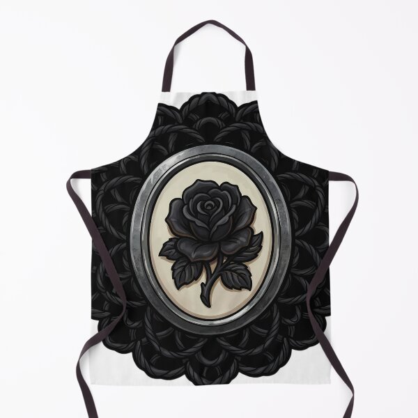 Item preview, Black Lace Occult Objet — Carved Cameo Medallion in a Lace Medallion designed and sold by IllumeInk.