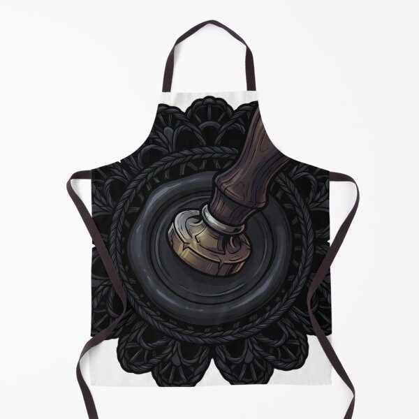 Item preview, Black Lace Occult Objet — Wax Seal Stamp in a Lace Medallion designed and sold by IllumeInk.