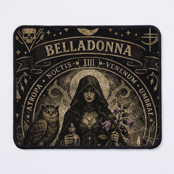 Item preview,  Belladonna Atropa Noctis Gothic Tarot Card Art designed and sold by LuxuryApparels.