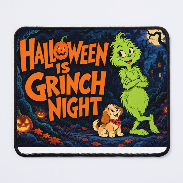 Item preview, Spooky Cute Green Monster Halloween IllustrationCute Green Monster Halloween Night Retro Illustration Halloween is Green Night designed and sold by AnnaAndVibes.