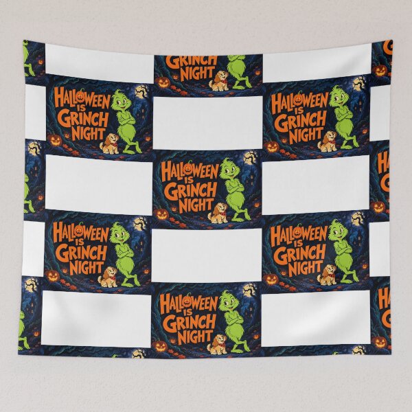 Item preview, Spooky Cute Green Monster Halloween IllustrationCute Green Monster Halloween Night Retro Illustration Halloween is Green Night designed and sold by AnnaAndVibes.